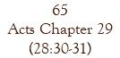 65 Acts Chapter 29 (28:30-31)