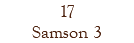 17 Samson 3